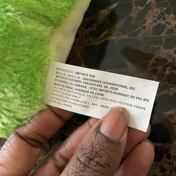 Greenbrier International Love Frog With Heart Cheeks - Picture 7 of 7